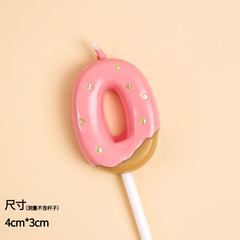 Mayorista retro dibujos animados de chocolate de dos colores molde de galletas de ducha 0 - 9 velas digitales tarta de cumpleaños
