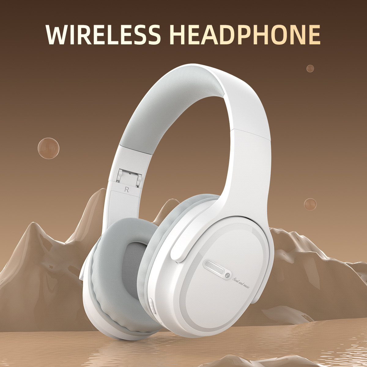 Headphone Factory Direct Supply Cross-Border M15 Head-Mounted Bluetooth Headset Folding Telescopic Bass Wireless Headset Wholesale