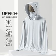 2025新款超薄透气UPF50+冰丝防晒衣女防紫外线骑车带帽防晒服外套