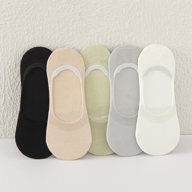 Summer Socks Women's Short Socks Shallow Mouth Don't Fall Down Boat Socks Bamboo Fiber Spring and Summer Thin Simple Women's Invisible Socks Summer Socks Women's Short Socks Shallow Mouth Don't Fall Down Boat Socks Bamboo Fiber Spring and Summer Thin Simple Women's Invisible Socks