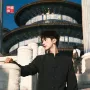 中国立领男士传统外套