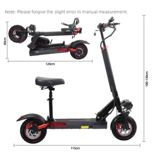 Overseas New Model 10inch Adult Electric Scooter Portable Foldable Outdoor Electric Vehicle