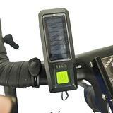 Велосипед на солнечной энергии с зарядкой, мегафон, передние фары