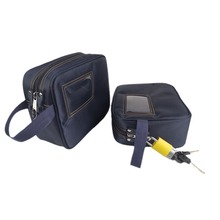 融信银行专用印章包柜员尾款包结款包便携式牛津布票据凭证包