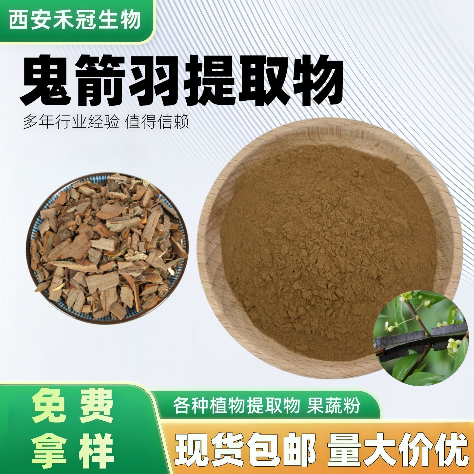 鬼箭羽提取物20:1鬼见愁水溶性卫矛粉末量大价优现货包邮四面锋粉