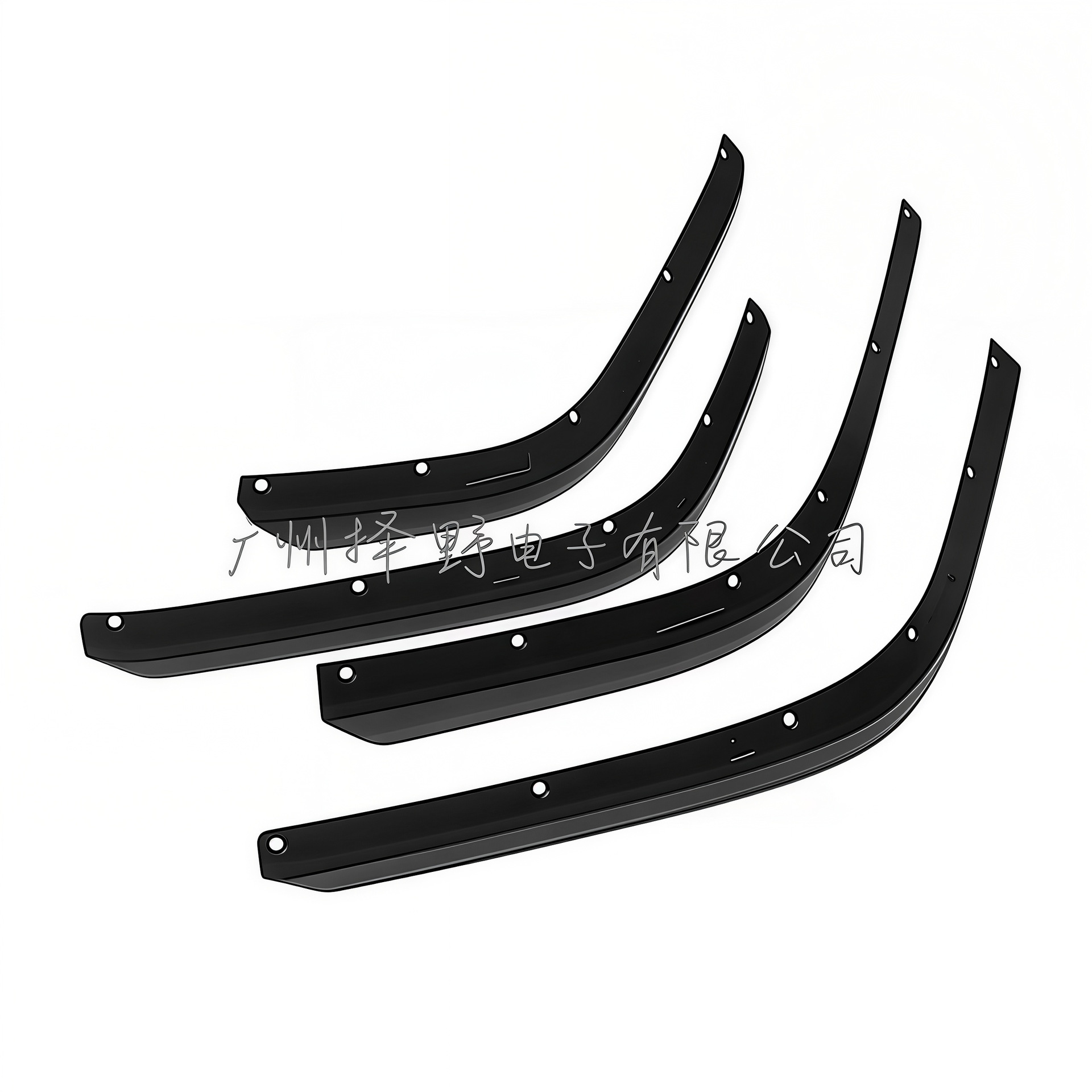 Suitable for 18-25 Wrangler Jl/Jt Gladiator Gladiator Widened Small Wheel Eyebrow Mudguard Modification Parts