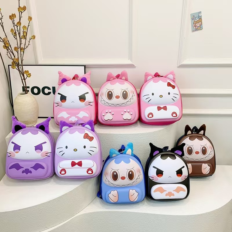 Kindergarten backpack for girls, cute baby backpack, lightweight, for 1-3-6 year old children, new model