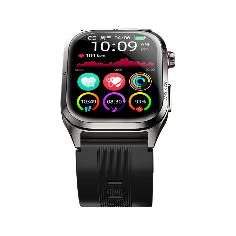 SH-12 (Healthwear) воздушная подушка типа настоящего артериального давления ЭКГ электрокардиограмма здоровье мониторинг в реальном времени умные часы