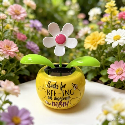 Be Printed with Logo — Car ornaments - five-petal-flower