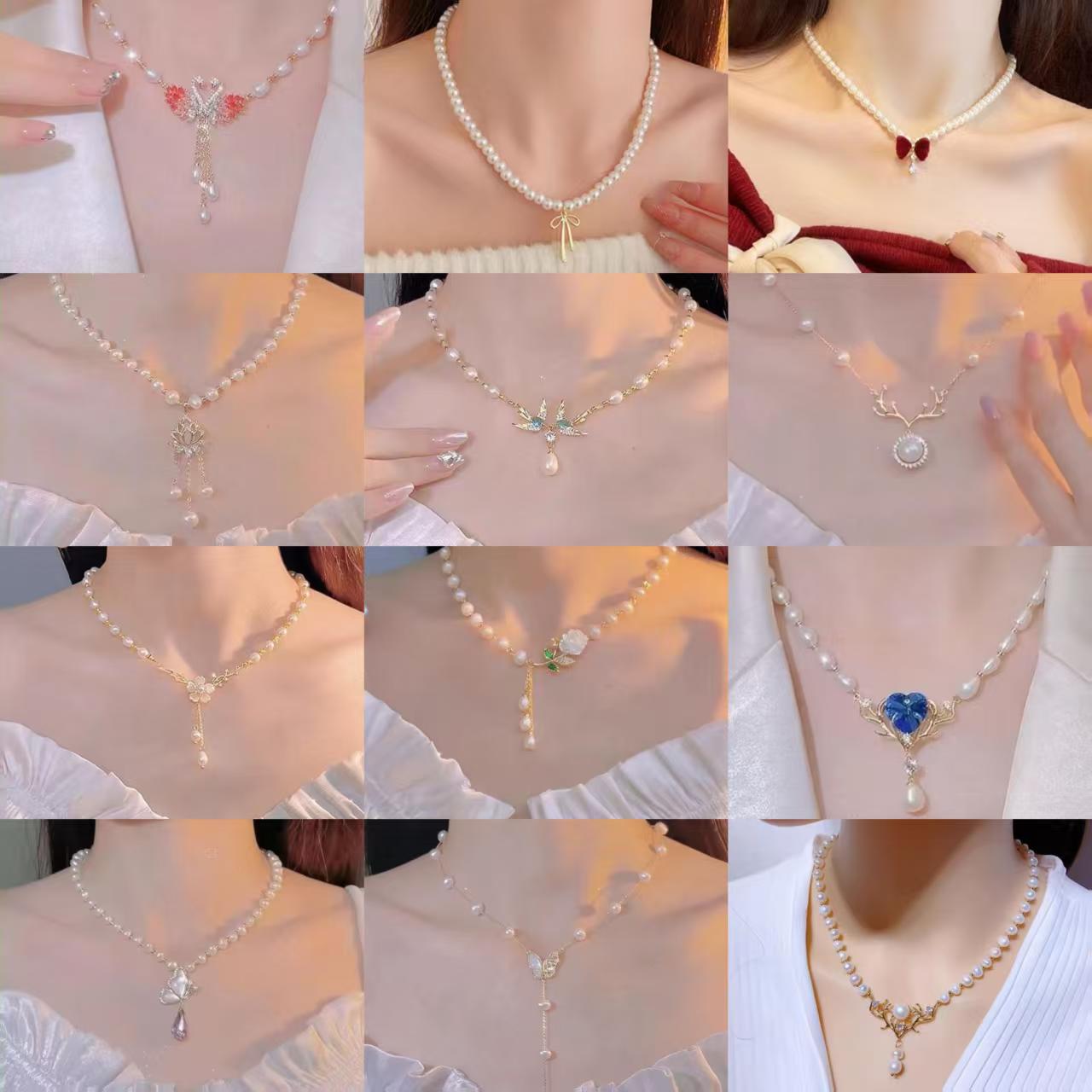universal design necklace from pearl