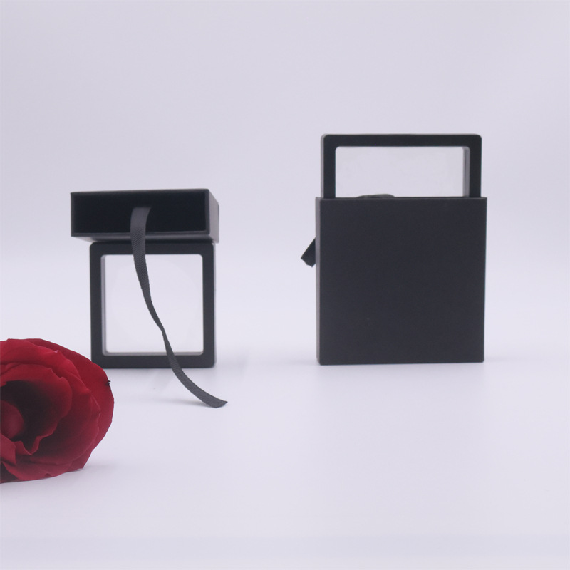 Black-plastic drawer box (including suspension box);70*70*20mm