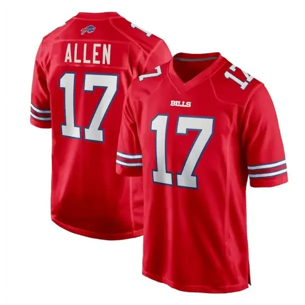 2024男士短袖美式印花橄榄球服，舒适球衣外贸跨境