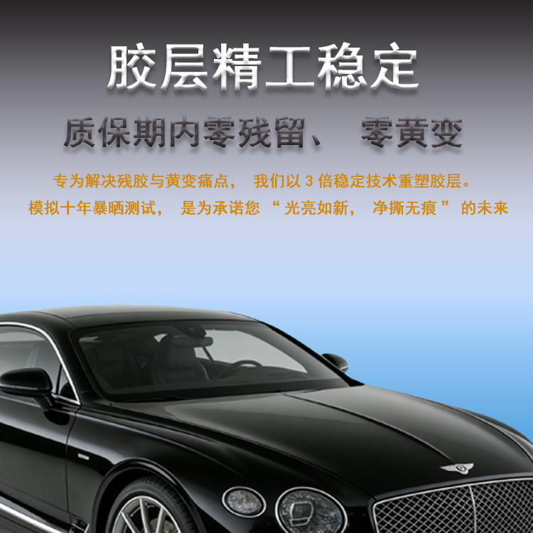 Cross-Border Supply of Invisible Car Wraps, Tpu Paint Protection Film, Heat Repair, Yellowing Resistance, Car Body Protection Film Wholesale