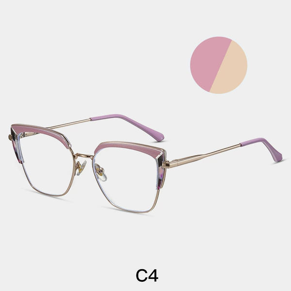 TR90-C4 gold and purple frame