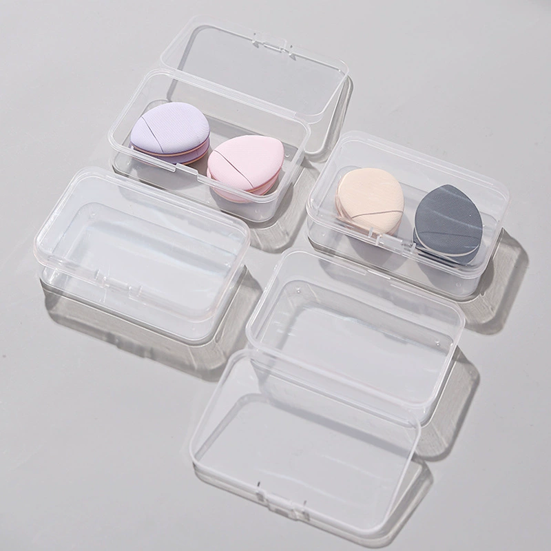 Большой палец пуховая коробка для макияжа щетка для теней для век с двумя головками