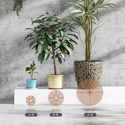 Hollow soil solidification, anti-falling, anti-child and mouse protection, flower pot soil protection cover, anti-cat protection, plant root protection mesh cover