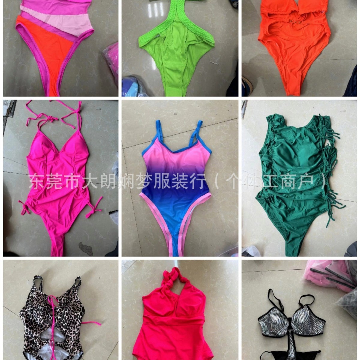 Comercio exterior misceláneo trajes de baño unidos femeninos Amazon Europa y Américashein biquíni transfronterizo inventario bajo