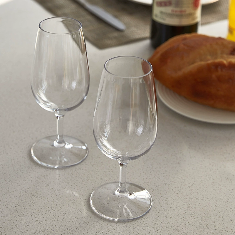 (Cross-border trading), transparent creative wineglass, plastic set