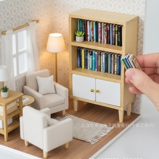 dollhouse1:12���������݌�ľ΢�sС����DIYģ�Ϳ͏d�����Ĕz����