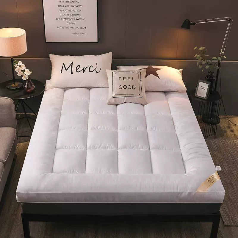 Foldable mattress with down for elementary school students, increased thickness, 10cm, 1.8meter