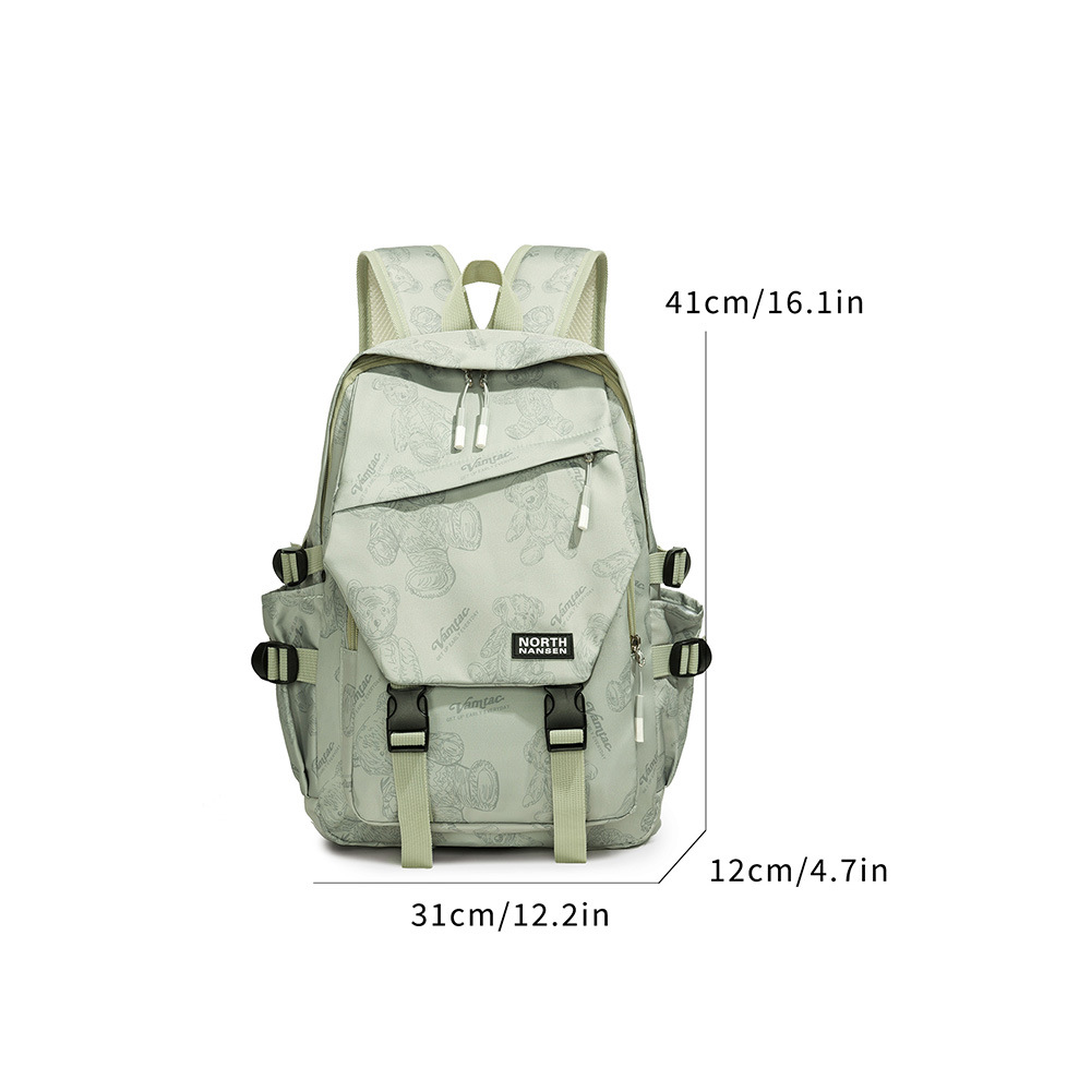 Bolsas escolares para estudiantes de moda del campus japonés pequeño y fresco, mochilas de moda de gran capacidad, mochilas de viaje de ocio, bolsos de mujer