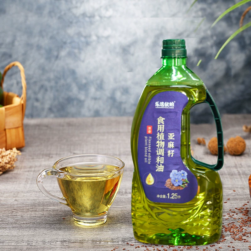Le Xuan Youliang 1,25 л льняное масло в бутылках пищевая растительная смесь масла Подарочное масло в наличии поставка