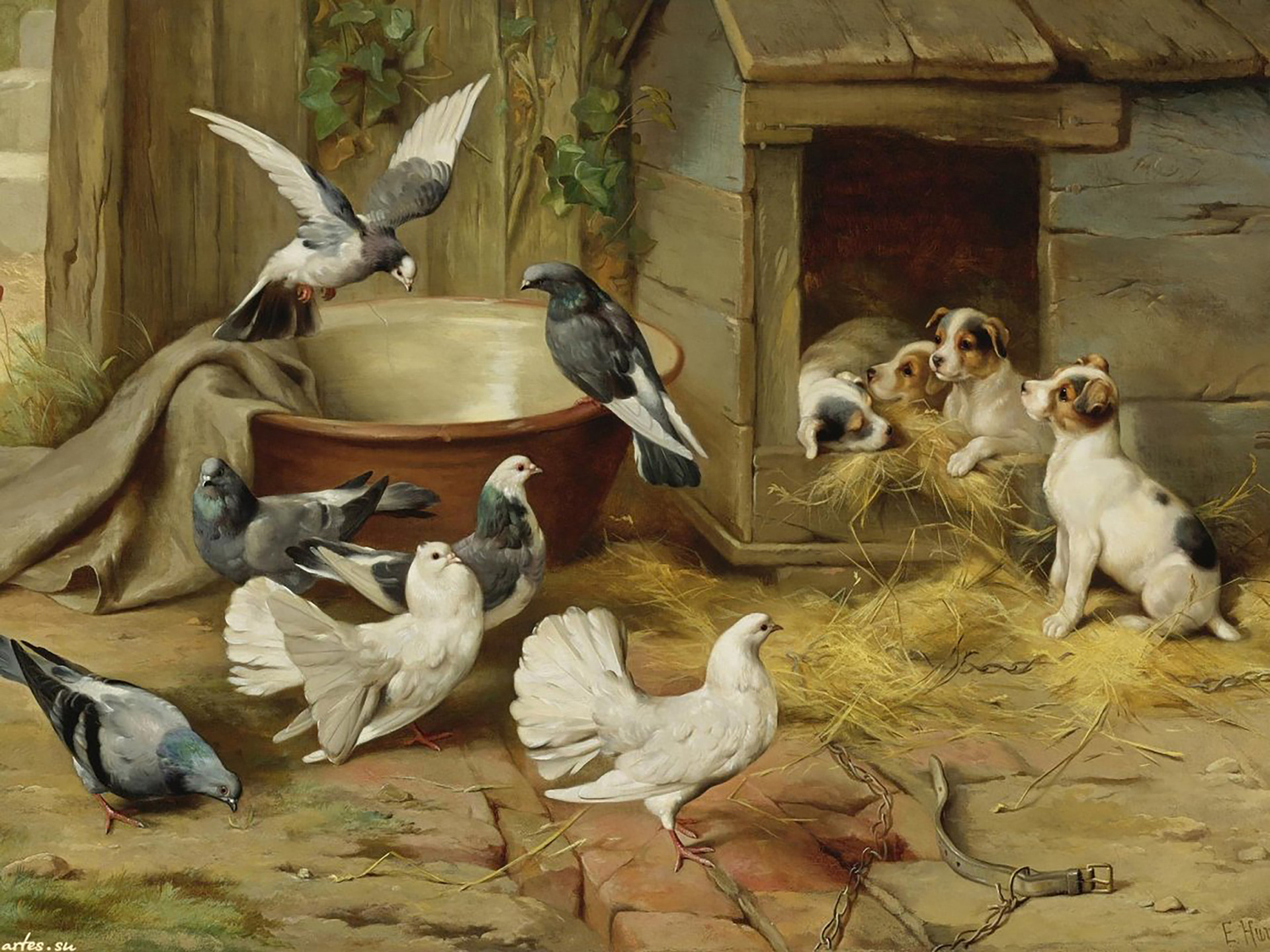 Cross-border 5d Amazon diamante pintura pegatinas hecho a mano DIY animal ladrillo pintura sala de estar pintura decorativa pegatinas al por mayor