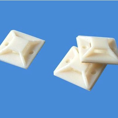 供应 25*25MM 定位片吸盘 扎线固定座 自粘式定位片吸盘 环保