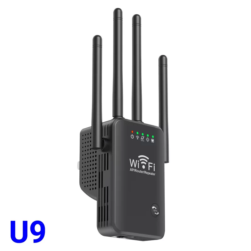 Четыре антенны Wi-Fi усилитель сигнала 300М сеть расширение усилитель беспроводной маршрутизатор роутер