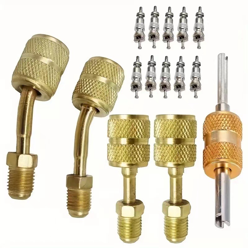 Herramienta de conversión de reparación de aire acondicionado de conector de conversión de R410-R22
