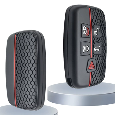 Suitable for Land Rover Saab Chery Renault and other foreign car key cover honeycomb silicone remote control protective shell wholesale