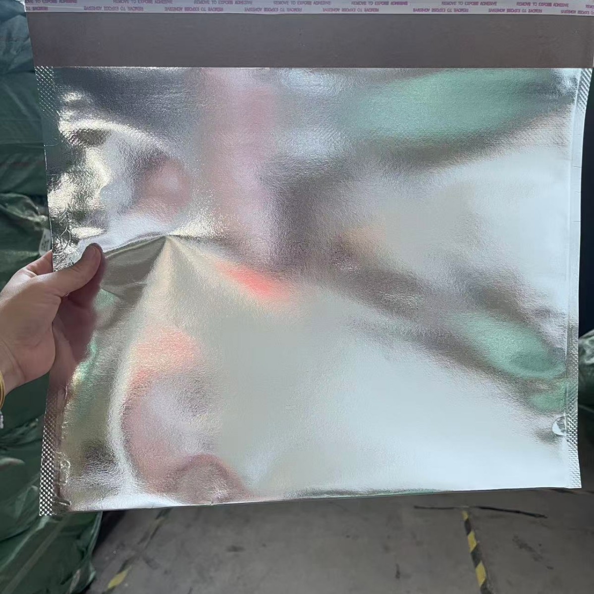 40*32+6邮政国际银色镀铝膜牛皮纸信封袋大号40*32文件袋包，物流