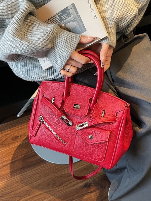 Bolsos de platino de textura superior, bolsos de gran capacidad, nuevos bolsos de mano transfronterizos, bolsos de hombro retro, bolsos de Kelly