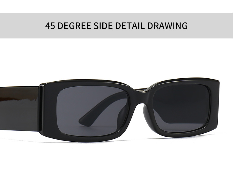 populaarsed moodsad päikeseprillid tänavafotograafias kuulsuste modelli ruudukujulised päikeseprillid naistele 9153_voghion.com