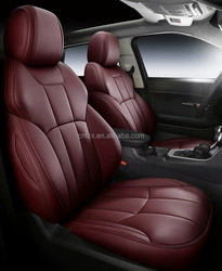 Car Seat Covers Suitable Modelə uyğun (Original) oturacaq örtükləri - original-car-texture-customized-burgundy-wear-resistant-leather