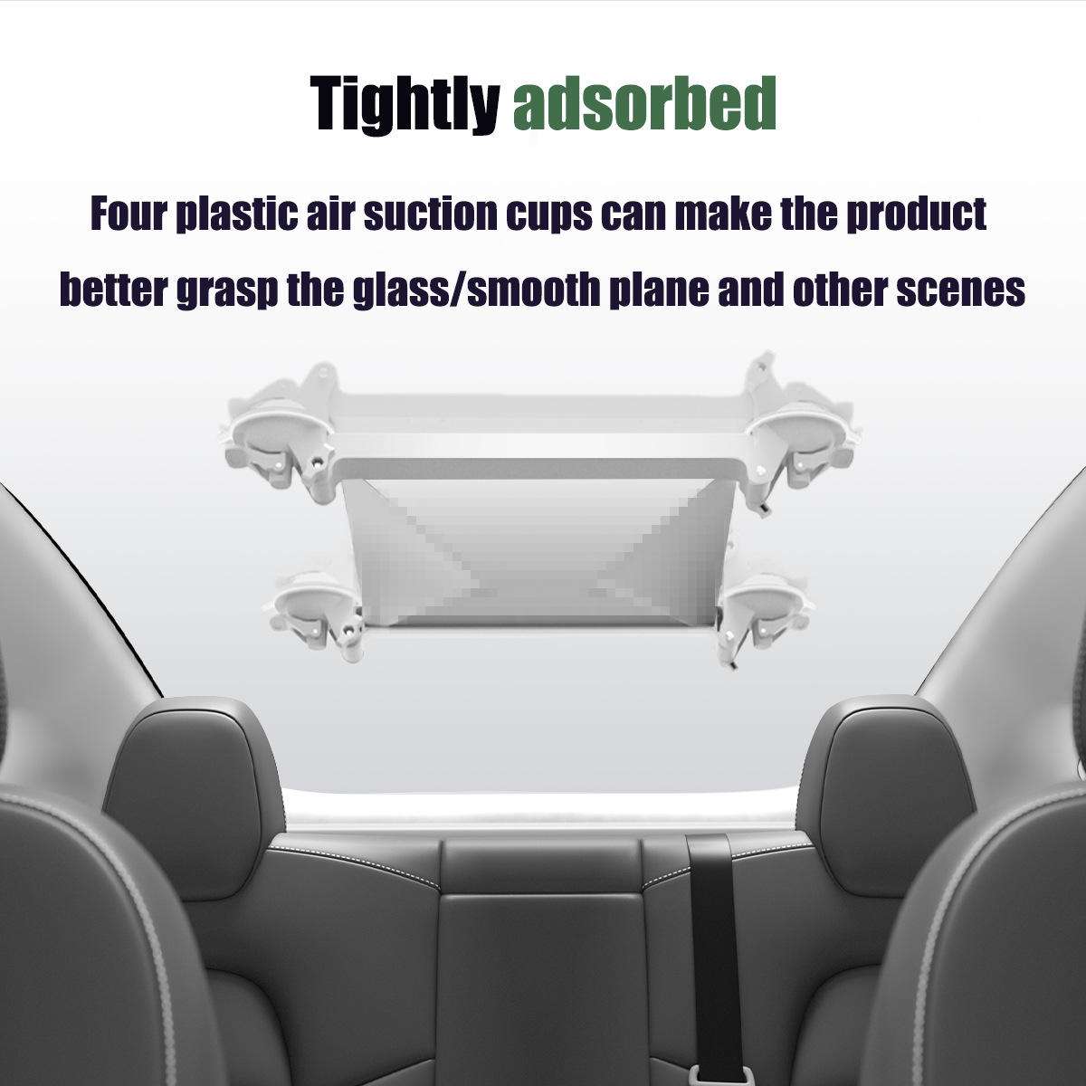 For Mini Devices, Car Suction Cup Mount, Star Mini Car Roof, Sunroof, Front Window, Rear Window Glass Suction Cup Mount