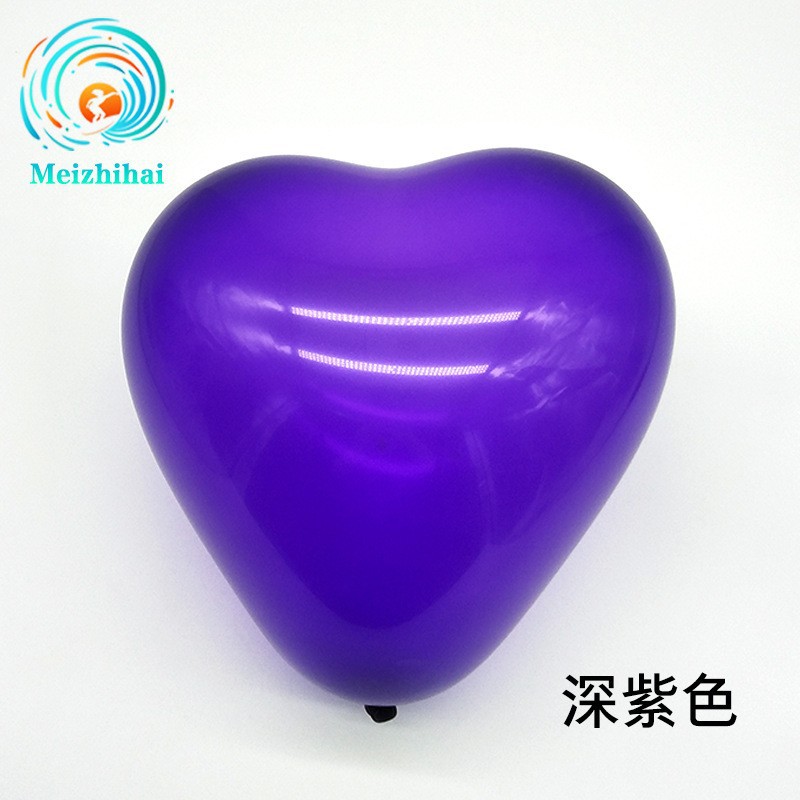 2.2g Matt Macaron Love Balloon Heart Balloon Impresión Decoración de la casa de boda Set de globos de boda