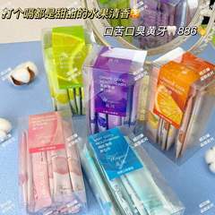 Bee Propolis Style Weiqiao Fresh Fruit Mint Sachet Mouthwash Deodorant Fresh Breath Whitening Teeth Portable