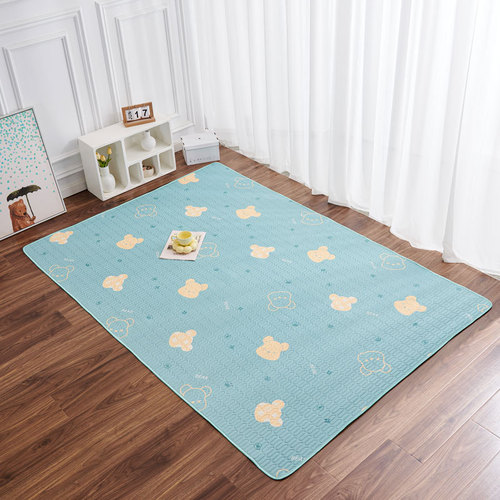 Baby Crawling Mat, Infants Suitable, Latex Breathable, Absorbent Sweat, Summer Ice Silk, Kindergarten Nap Mat, Children's Crawling Mat