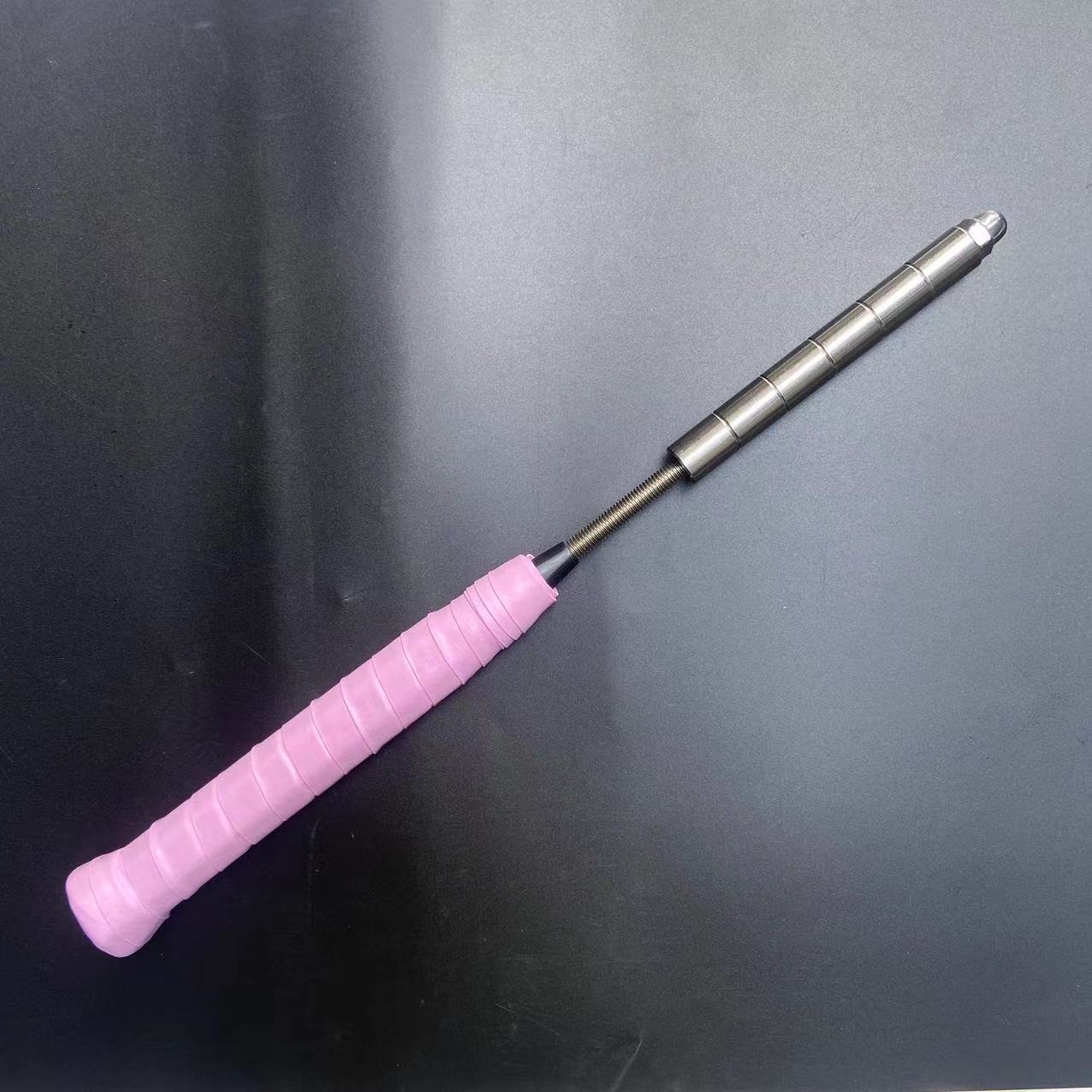 Bádminton raqueta entrenador secador de pelo palo de pelo bádminton raqueta dedo brazo pelo fuerza práctica