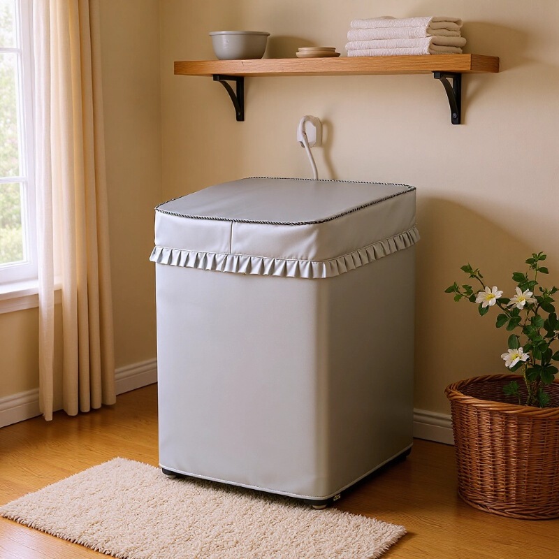 2026 New Model Top-Loading Washing Machine Cover, Full Coverage, Waterproof, Sunproof, Dustproof Cover, Balcony Cover, Protective Cloth Cover