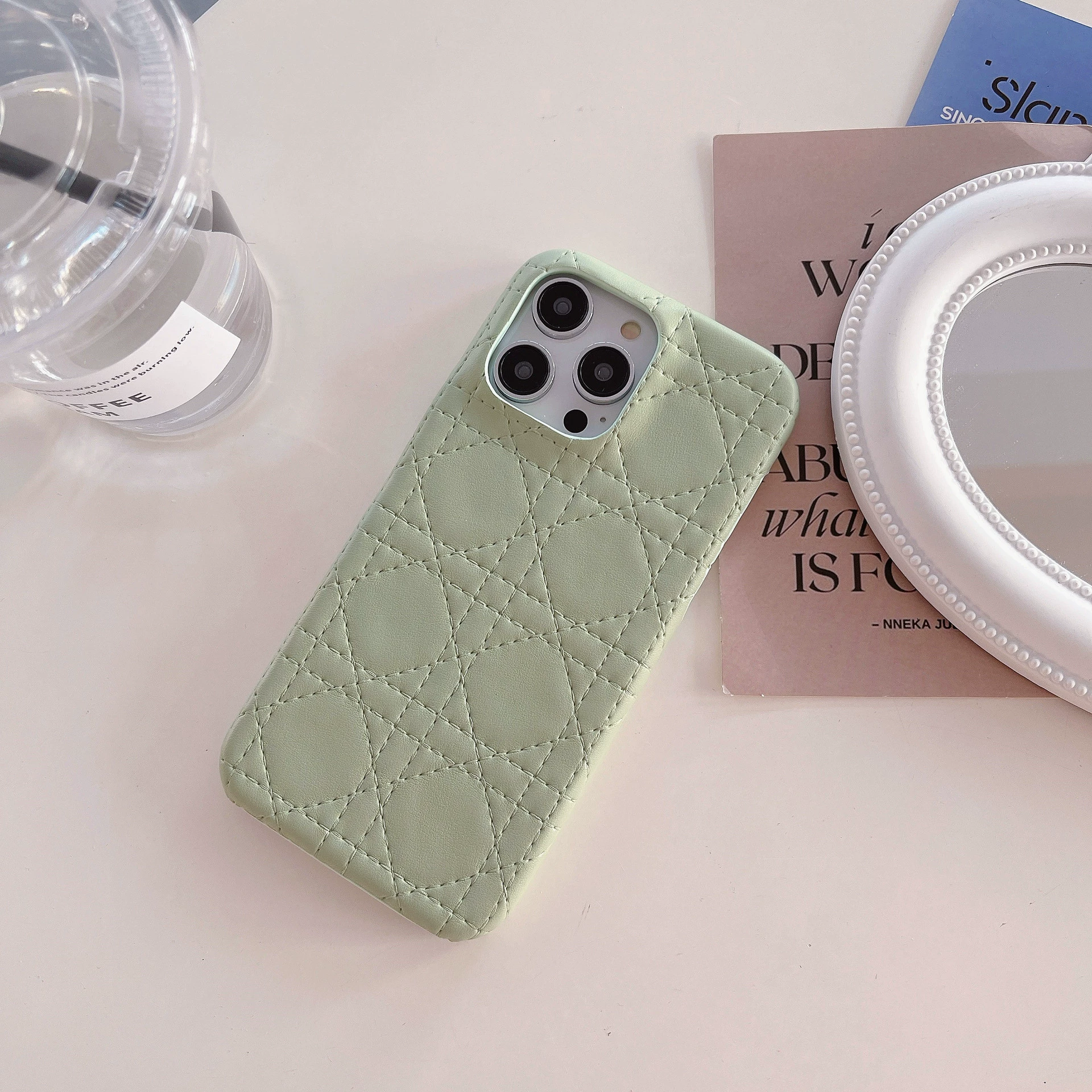 Яблоко, чехол совместимый с телефоном, iPhone 13, мобильный телефон, iphone, 15promax, стиль Chanel