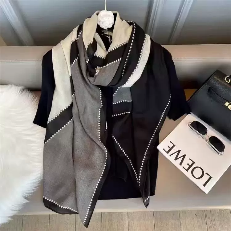 (Cross-border trading), keep warm scarf, universal long cloak, cotton and linen, European style