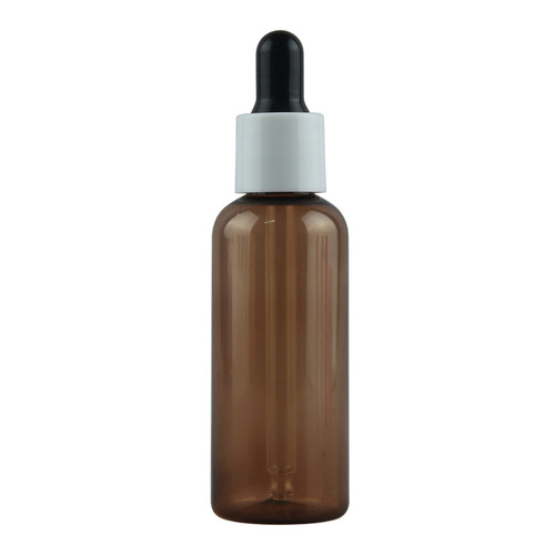5-50ml essential oil bottle plastic empty bottle dropper bottle cosmetic essence dropper refill bottle light-proof plastic medicine bottle