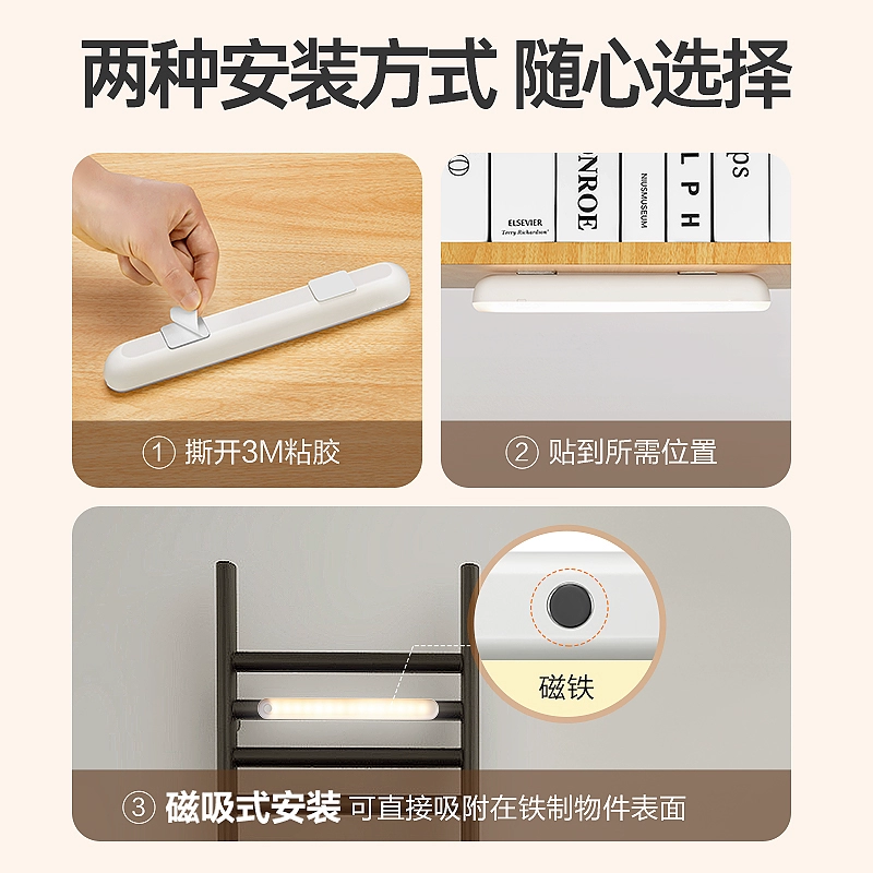 LED front headlights for mirror, induction light strip, dressing table, table lamp, fill light, mirror for bathroom