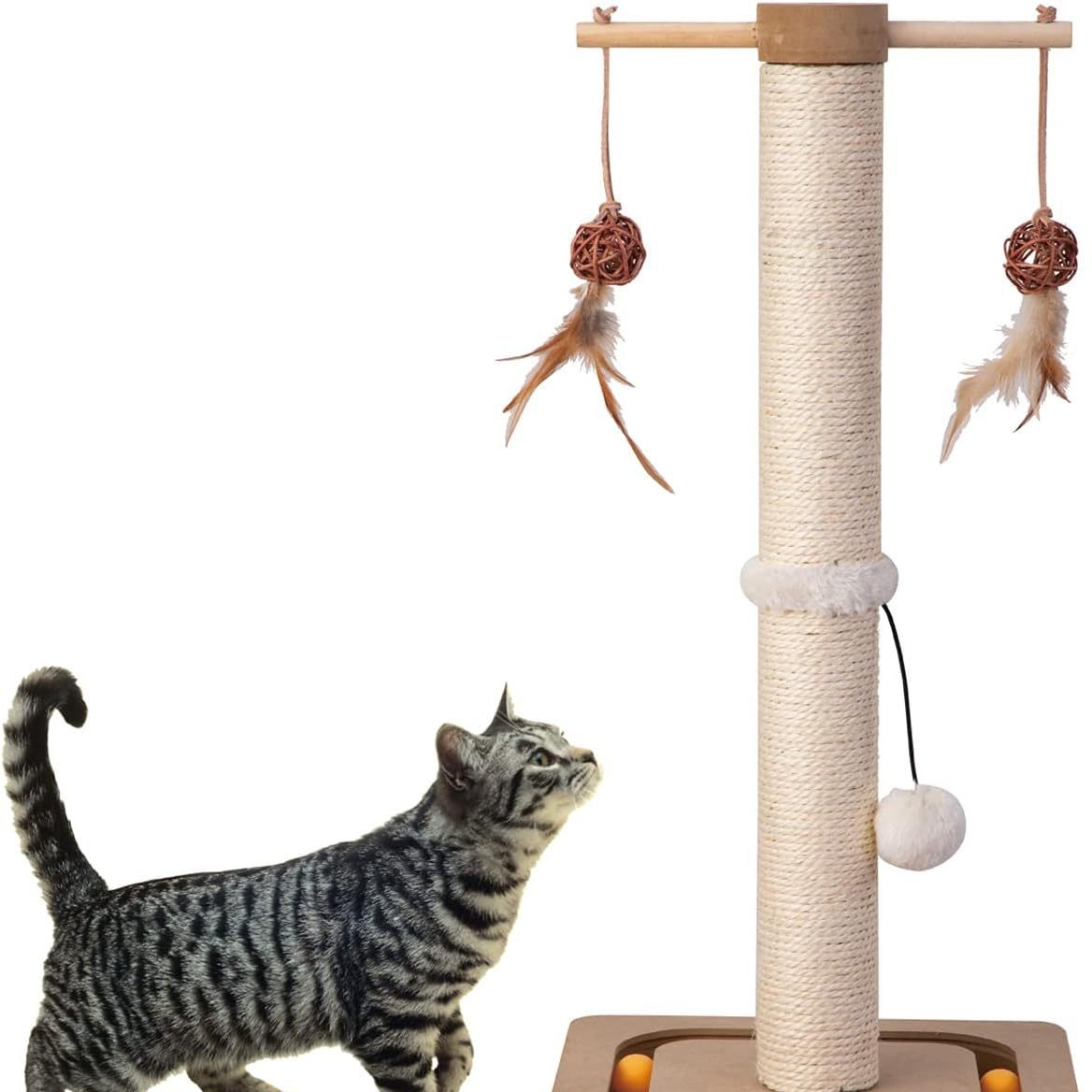 나무 고양이 등반 랙 가구 거실 애완 동물 고양이 장난감 사이 살 고양이 긁는 보드 마취 수직 고양이 등반 열 통합
