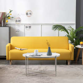 fy北欧简约现代布艺沙发小客厅双人出租房小型小户型三人简易网红