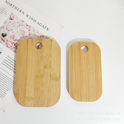 Bamboo steak rectangle Japanese woodiness Pizza Tray household Western plate bread fruit chopping block
