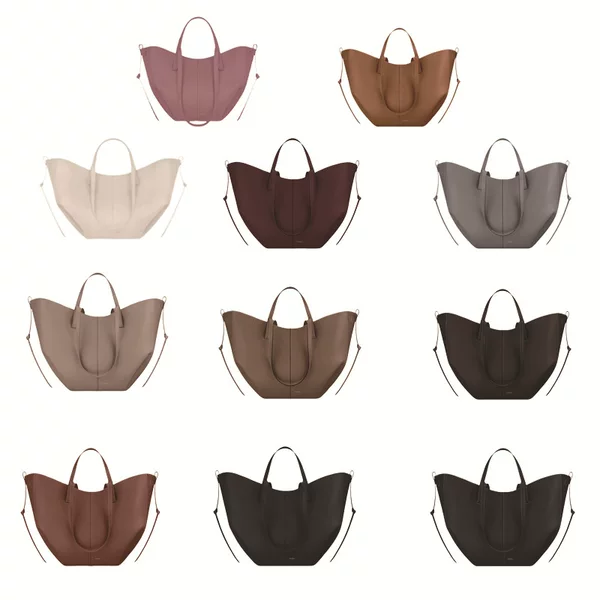 Polene wing bag, French brand Cyme shoulder underarm bag, large-capacity handbag tote bag for commuting