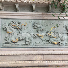 汉白玉石雕浮雕 花岗岩砂岩石雕人物浮雕壁画 校园文化广场背景墙